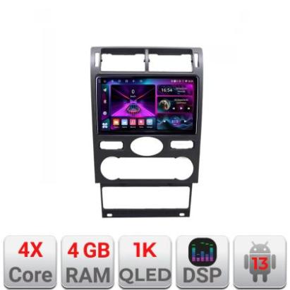 Navigatie Ford Mondeo intre anii 2004-2007 Android radio gps internet  4+64 InCell Display 1K Kit-mondeo2004+EDT-E209-RK CarStore Technology