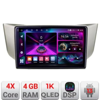 Navigatie Lexus RX 2003-2009 A- rx-03  4+64 InCell Display 1K Android Waze USB Navigatie Internet Youtube Radio CarStore Technology