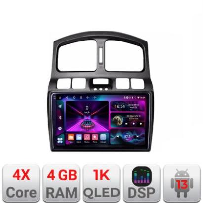 Navigatie Hyundai Santa Fe 2000-2006 Android radio gps internet  4+64 InCell Display 1K Kit-santafe-old+EDT-E209-RK CarStore Technology