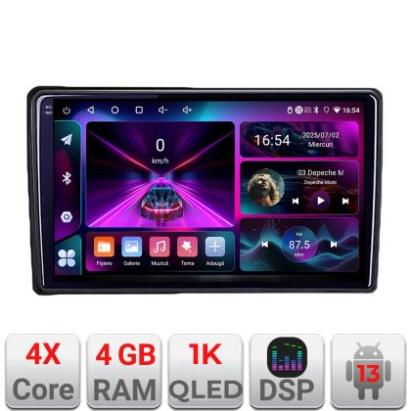 Navigatie Ford Transit Focus Kuga A-transit  4+64 InCell Display 1K Android Waze USB Navigatie Internet Youtube Radio CarStore Technology