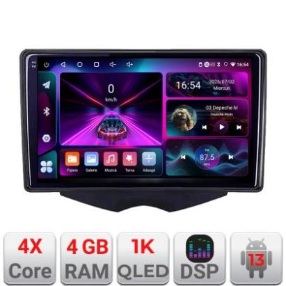 Navigatie Hyundai Veloster Android radio gps internet  4+64 InCell Display 1K kit-veloster+EDT-E209-RK CarStore Technology