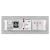 Priza Schuko + Ingusta + Dubla USB + TV + Internet cu Rama Din Sticla LUXION, Standard Italian, 6M SmartElectro IntelligentHouse