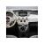 Maner  schimbator auto din plastic compatibil Fiat 500 2012-2018 cu 2 adaptoare pentru 5 si 6 viteze  Cod: SC-187 Automotive TrustedCars