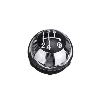 Maner  schimbator auto din plastic compatibil Fiat 500 2012-2018 cu 2 adaptoare pentru 5 si 6 viteze  Cod: SC-187 Automotive TrustedCars
