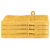 Prosoape de baie 4 pcs Auriu 15 x 21 cm Bumbac GartenMobel Dekor