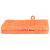 Prosoape de baie 2 pcs Portocaliu 15 x 21 cm Bumbac GartenMobel Dekor