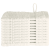 Prosoape de baie 10 pcs Crem 15 x 21 cm Bumbac GartenMobel Dekor