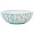 Lavoar de blat, alb și albastru, rotund, Φ41x14 cm, ceramică GartenMobel Dekor