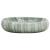 Lavoar de blat, verde, 59x40x15 cm, ceramică, oval GartenMobel Dekor