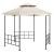 Pavilion cu pereți laterali, crem, 3,1x2,7 m  GartenMobel Dekor
