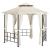 Pavilion cu pereți laterali, crem, 3,1x2,7 m  GartenMobel Dekor