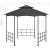 Pavilion cu pereți laterali, antracit, 3,1x2,7 m GartenMobel Dekor