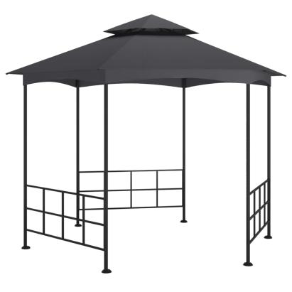 Pavilion cu pereți laterali, antracit, 3,1x2,7 m GartenMobel Dekor