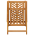 Set Bistro de Grădină 3 pcs Maro lemn masiv de acacia GartenMobel Dekor