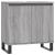 Set dulapuri de baie, 3 piese, gri sonoma, lemn prelucrat GartenMobel Dekor