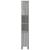 Set dulapuri de baie, 3 piese, gri sonoma, lemn prelucrat GartenMobel Dekor