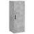 Dulap înalt, gri beton, 34,5x34x180 cm, lemn prelucrat GartenMobel Dekor