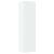 Dulap depozitare slim alb 50x42,5x225 cm lemn prelucrat GartenMobel Dekor