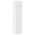 Dulap depozitare slim alb 50x42,5x225 cm lemn prelucrat GartenMobel Dekor