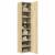 Dulap de depozitare slim, stejar sonoma, 50x42,5x225cm, lemn GartenMobel Dekor