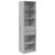 Dulap depozitare slim sonoma gri 50x42,5x225 cm lemn prelucrat GartenMobel Dekor