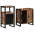Set de mobilier pentru baie 2 pcs Maro Lemn masiv reciclat GartenMobel Dekor