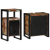 Set de mobilier pentru baie 2 pcs Maro Lemn masiv reciclat GartenMobel Dekor