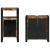 Set de mobilier pentru baie 2 pcs Maro Lemn masiv reciclat GartenMobel Dekor