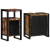 Set de mobilier pentru baie 2 pcs Maro Lemn masiv reciclat GartenMobel Dekor