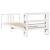 Cadru de pat cu tăblie fără saltea, alb, 90x200 cm GartenMobel Dekor