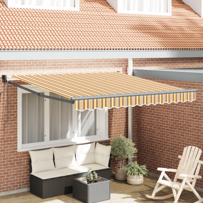 Cortina Retractabilă Multicolor 300x250 cm Tesatura GartenMobel Dekor