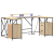 Birou cu sertar Sonoma oak 182 x 101 x 87.5 cm Lemn compozit GartenMobel Dekor