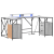 Birou cu sertar Gri sonoma 182 x 101 x 87.5 cm Lemn compozit GartenMobel Dekor