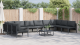 Set de canapele pentru grădină 10 pcs Antracit Oțel GartenMobel Dekor