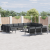 Set de canapele pentru grădină 13 pcs Antracit Oțel GartenMobel Dekor