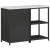 Set de depozitare pentru bucătărie 2 pcs Negru 120 x 50 x 92 cm GartenMobel Dekor