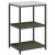 Set de depozitare pentru bucătărie cu raft 2 pcs Verde măsliniu GartenMobel Dekor