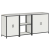 Set de Depozitare pentru Bucătărie 3 pcs Alb 210 x 50 x 92 cm GartenMobel Dekor