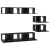 Set comodă TV cu raft Altele 6 pcs Stejar Negru 80 x 30 x 30.5 cm mic GartenMobel Dekor