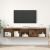 Set dulap TV 2 pcs Lemn vechi 37 x 37 x 142.5 cm Lemn compozit GartenMobel Dekor