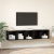 Set dulap TV 2 pcs Stejar negru 37 x 37 x 142.5 cm GartenMobel Dekor