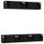Set comodă TV 5 pcs Stejar Negru Mediu 80 x 30 x 30.5 cm GartenMobel Dekor