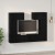 Set comodă TV 6 pcs Stejar negru 80 x 30 x 30 cm Lemn compozit GartenMobel Dekor