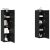 Set comodă TV cu raft 4 pcs Stejar negru 30.5 x 30 x 60 cm GartenMobel Dekor