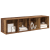Set comodă TV 2 pcs Lemn Vechi 37 x 35 x 107 cm Lemn compozit GartenMobel Dekor