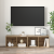 Set comodă TV 2 pcs Stejar Artizanal 37 x 35 x 107 cm GartenMobel Dekor