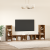 Cabinet TV 4 pcs Lemn vechi 37 x 35 x 107.5 cm Lemn stratificat GartenMobel Dekor