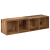 Set comodă TV 2 pcs Lemn vechi 37 x 37 x 142.5 cm Lemn compozit GartenMobel Dekor