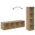 Set comodă TV 2 pcs stejar artizanal 37 x 37 x 142.5 cm GartenMobel Dekor