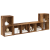 Set comodă TV 4 pcs Lemn vechi 72 x 35 x 36.5 cm Lemn compozit GartenMobel Dekor